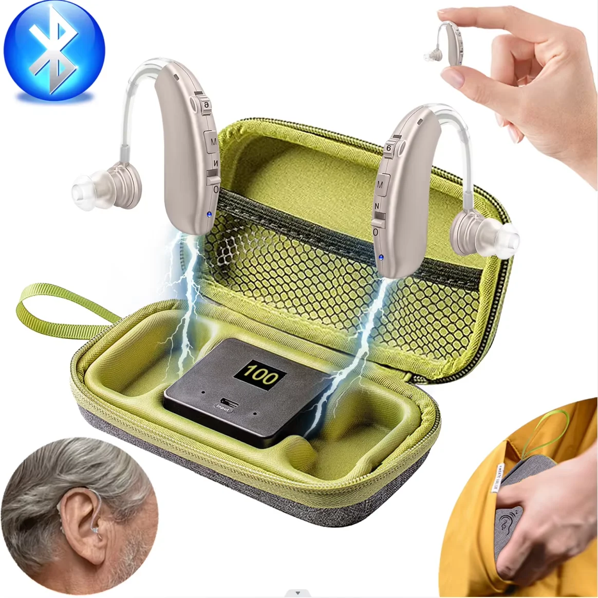 Bte Hearing Aids, O…