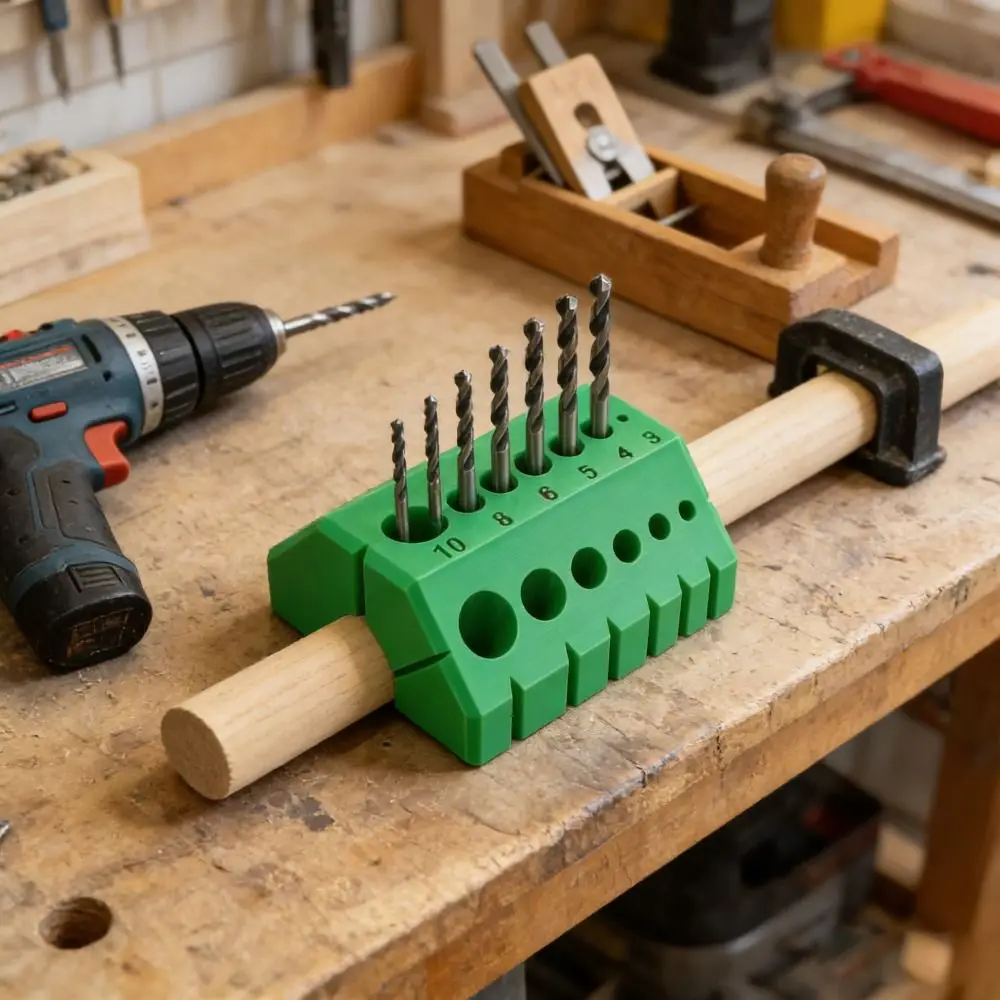 Portable 45° 90° Drill Guide Plastic for Multiple Hole Sizes Angle Drill Jig with Numerical Scale Angle Drilling Guide