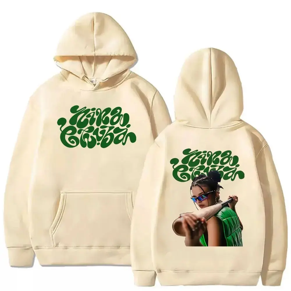 เสื้อฮู้ดแฟชั่นแขนยาวสไตล์ฮาราจูกุ ลายอัลบั้มทัวร์ของนีน่า ชูบา ปี 2025 เสื้อฮู้ดพิมพ์ลายสไตล์เรโทร ผ้าฟลีซทรงโอเวอร์ไซส์ แบบมีฮู้ด ใส่ได้ทั้งชายและหญิง