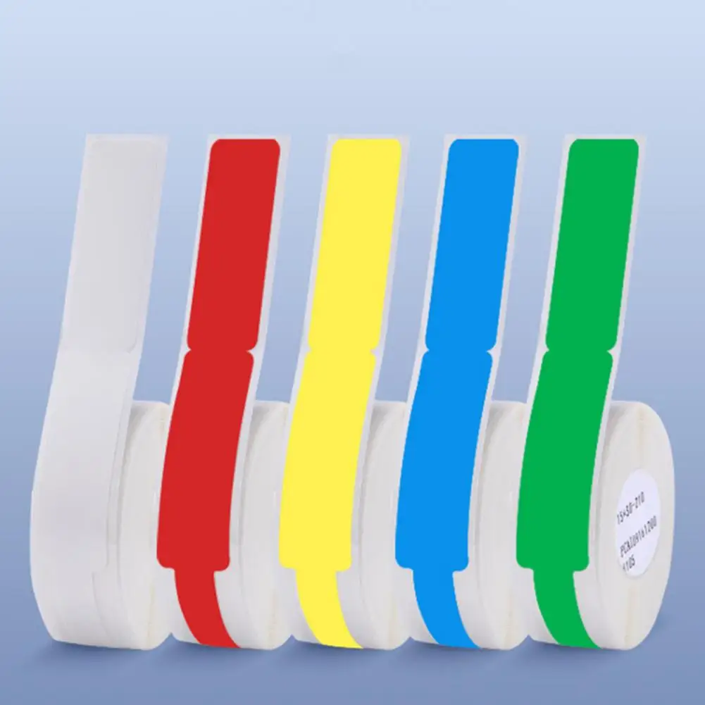 1 Roll  Cable Labels Paper Practical Smooth Surface Water Resistant  Data Cable Labels Paper Durable Mark Data Cable