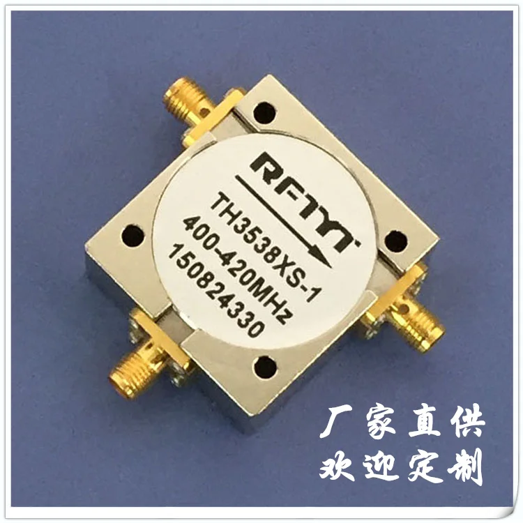 400-420MHz RF coaxial circulator Isolator SMA Joint frequency