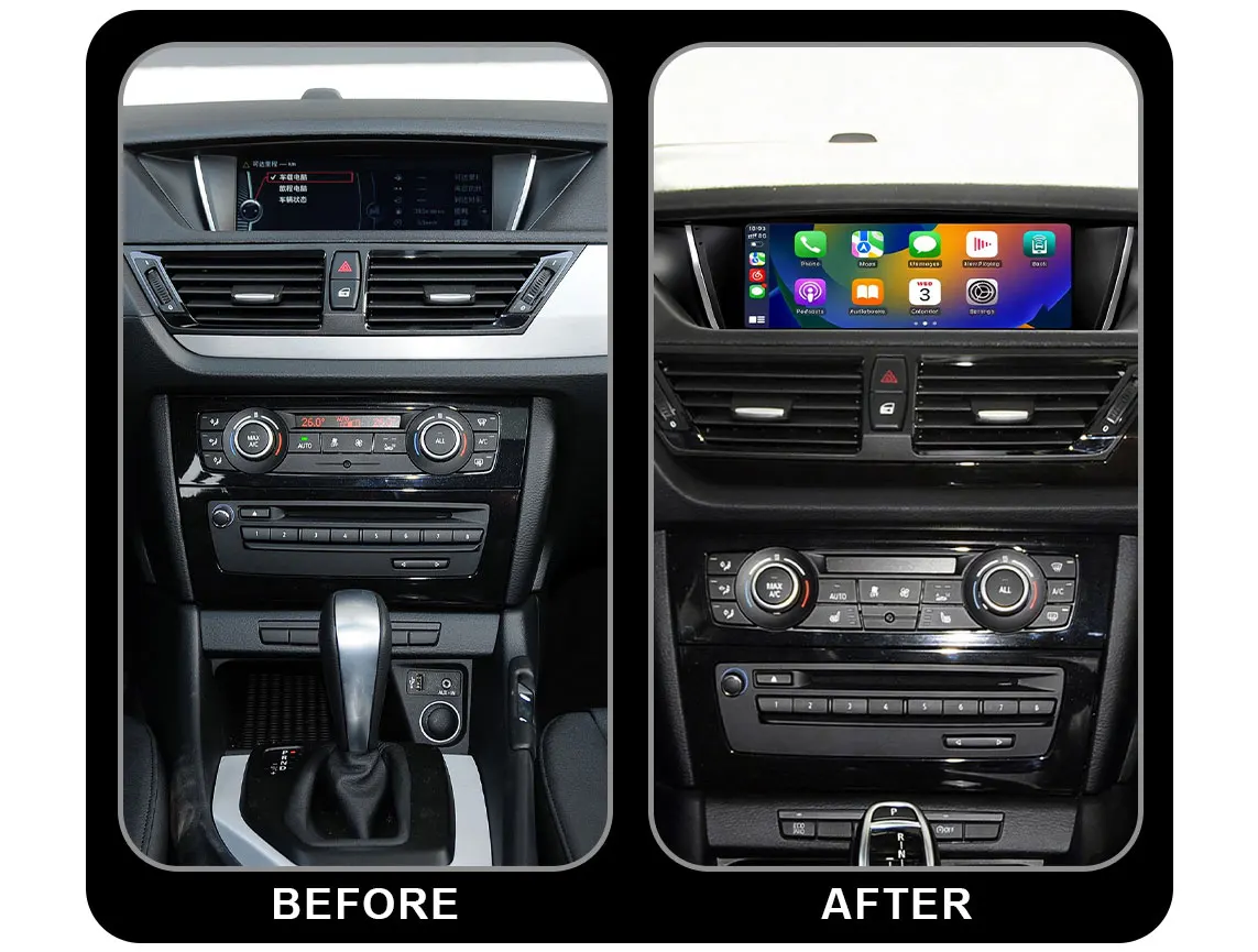 Android 14 CHSTEK Car Radio For BMW X1 E84 CIC 2009-2015 Carplay Multimedia WIFI GPS Autoradio Bluetooth FM AM Handsfree Stereo