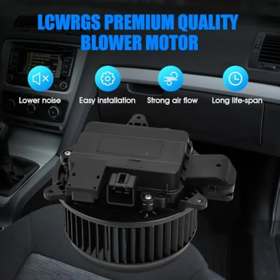 Front AC Heater Blower Motor Fan with Brushless Motor for Ford F150 F250 F350 F450 F550 F600 Super Duty Expedition Lincoln Navi view 2