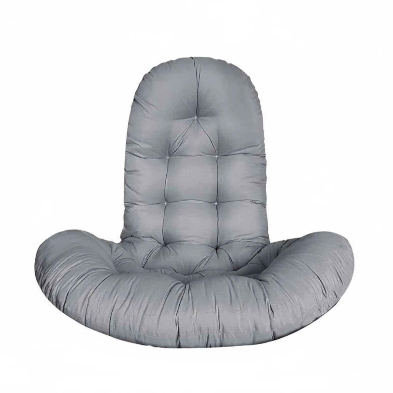 Swing Seat Pad Ergonomic Outdoor Garden Chair Cushion Soft Lounger Pad for Patio Balcony Relaxation