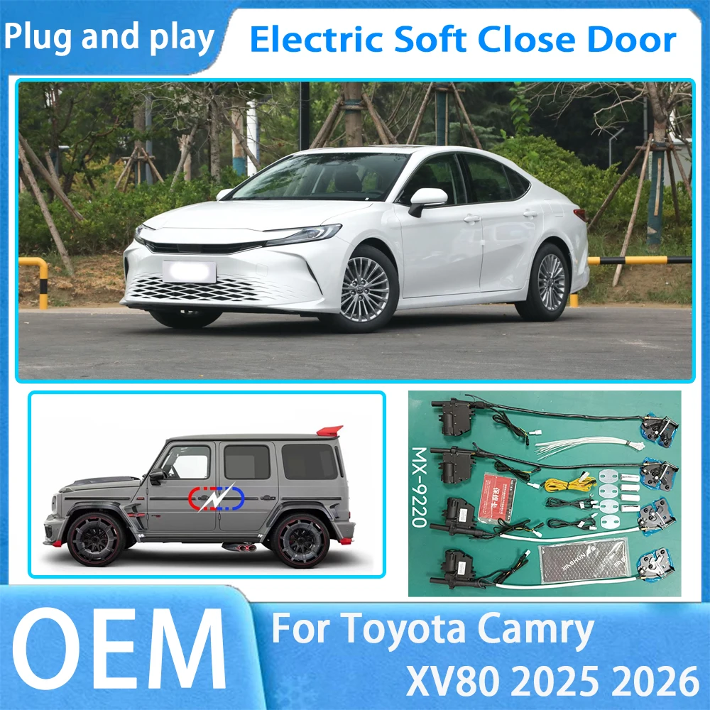

for Toyota Camry XV80 2025 2026 OEM Car Soft Close Door System Automatic Electric Auto Pull Power Latch Power Closing Quiet