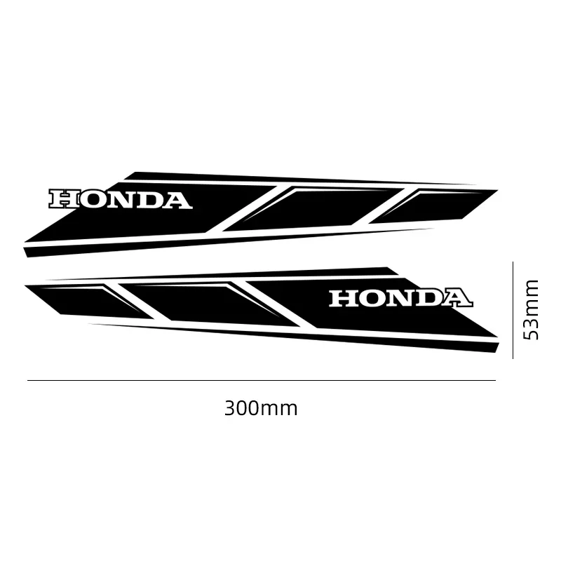 Motorcycle Sticker Vinyl Reflective Waterproof Refit Decal for Honda CBR 125R 954 600 F4i 650F 650R 1100XX 1000F CBR 600RR