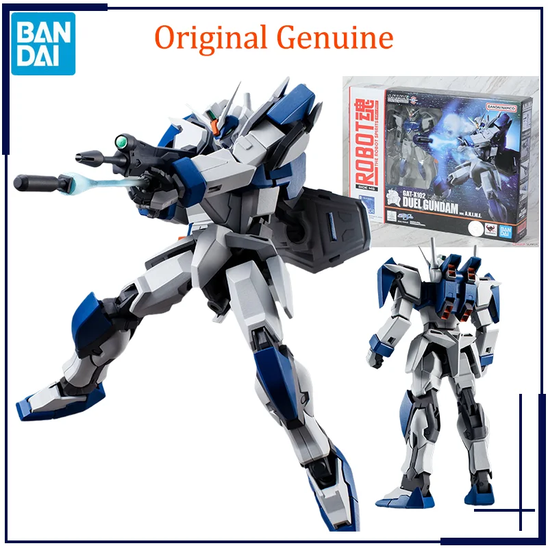 

Bandai THE ROBOT SPIRITS GAT-X102 Duel GUNDAM Ver Anime Genuine Original Model Toys Action Figure Gift Collectible Ornaments Kid