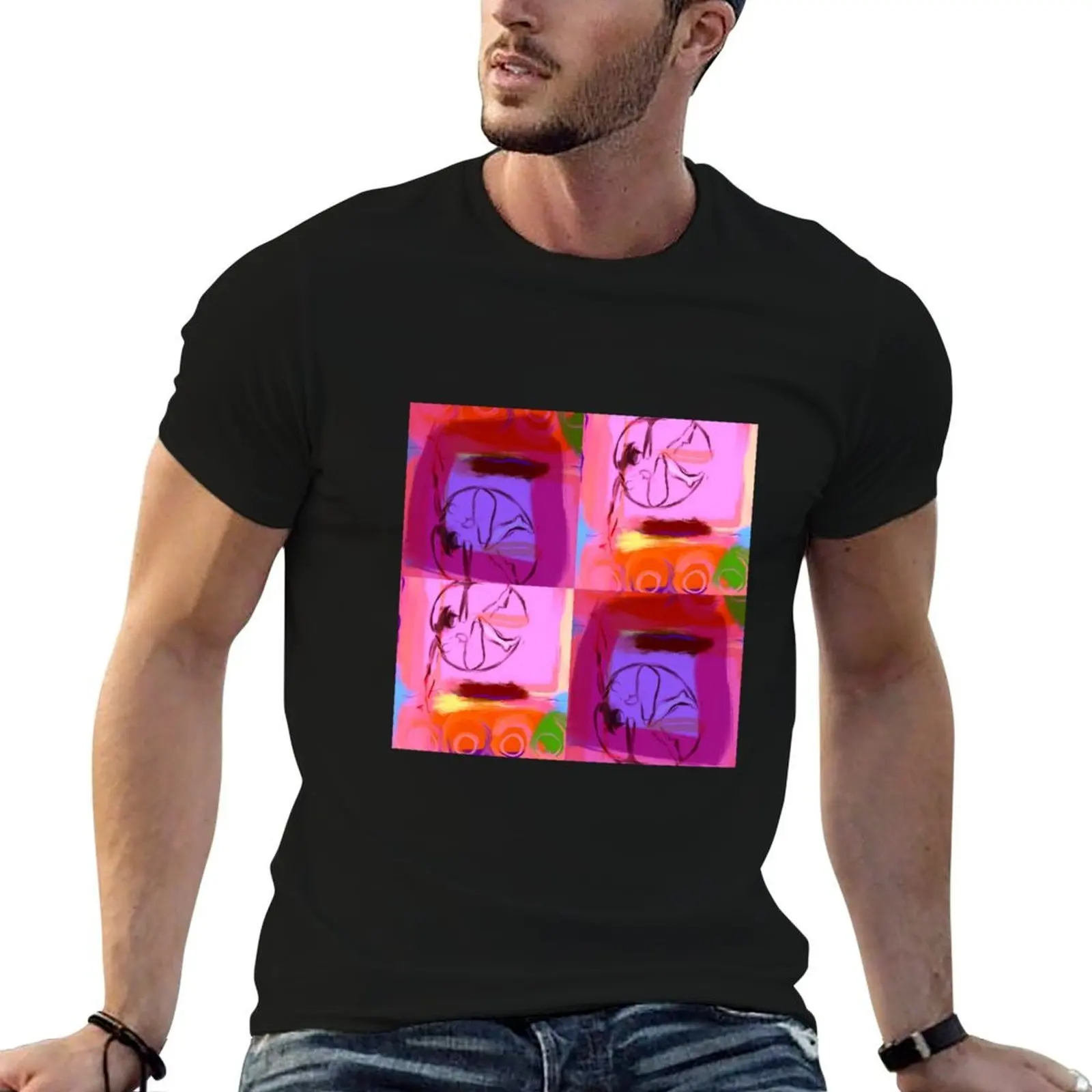 

Color Block series: Aerial Dancer in Circles and Squares T-Shirt man t shirt designer t shirts designer T-Shirt