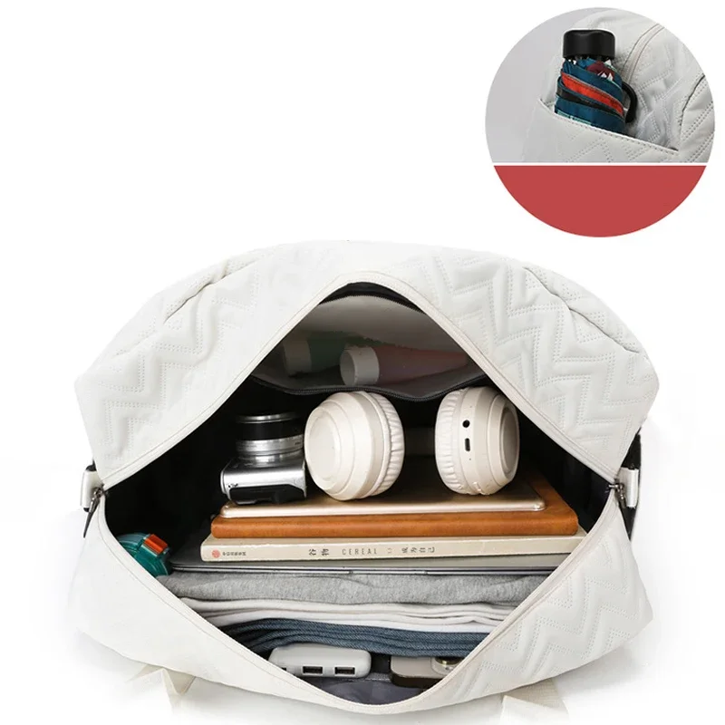 Borsa da viaggio corta da viaggio borsa da uomo da donna borsa da viaggio di grande capacità borsa da Fitness sportiva impermeabile con separazione bagnata a secco