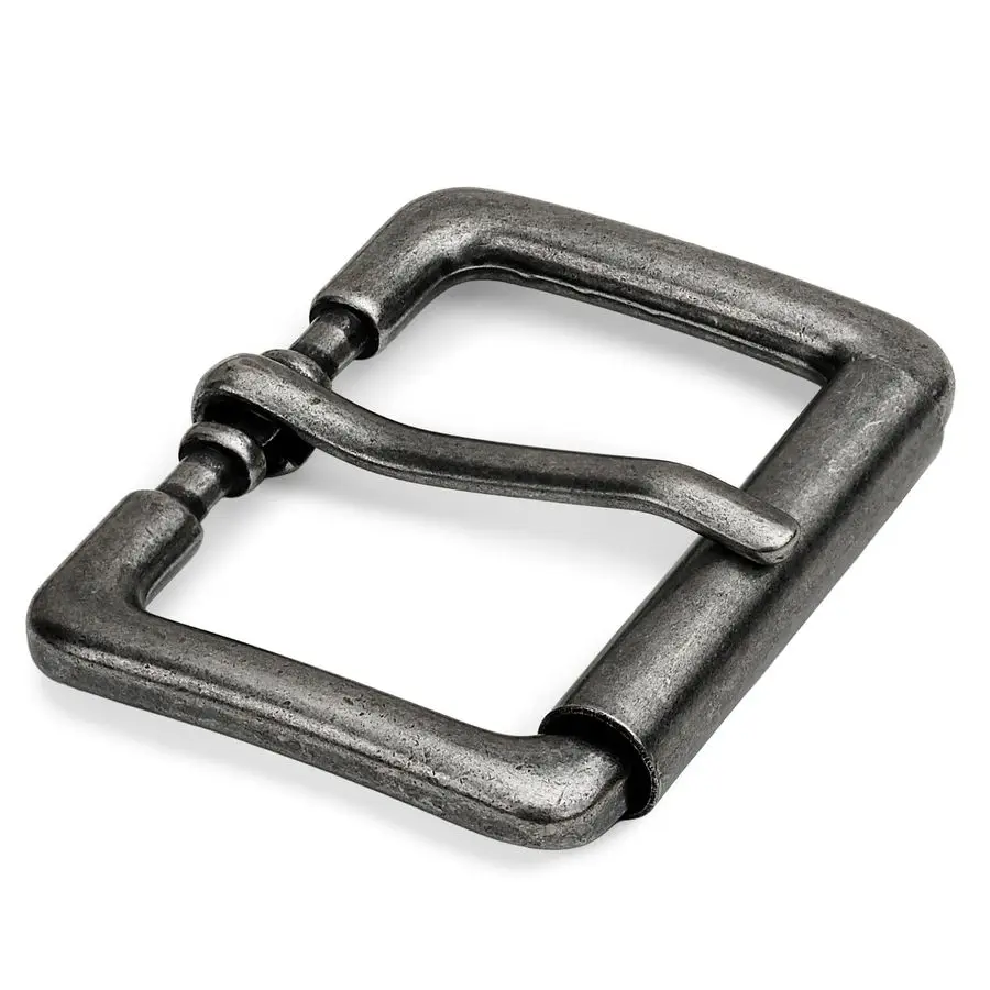 

Квадратная пряжка для ремня с роликовым механизмом для мужчин и женщин, идеально подходит для джинсов, повседневных и рабочих брюк.