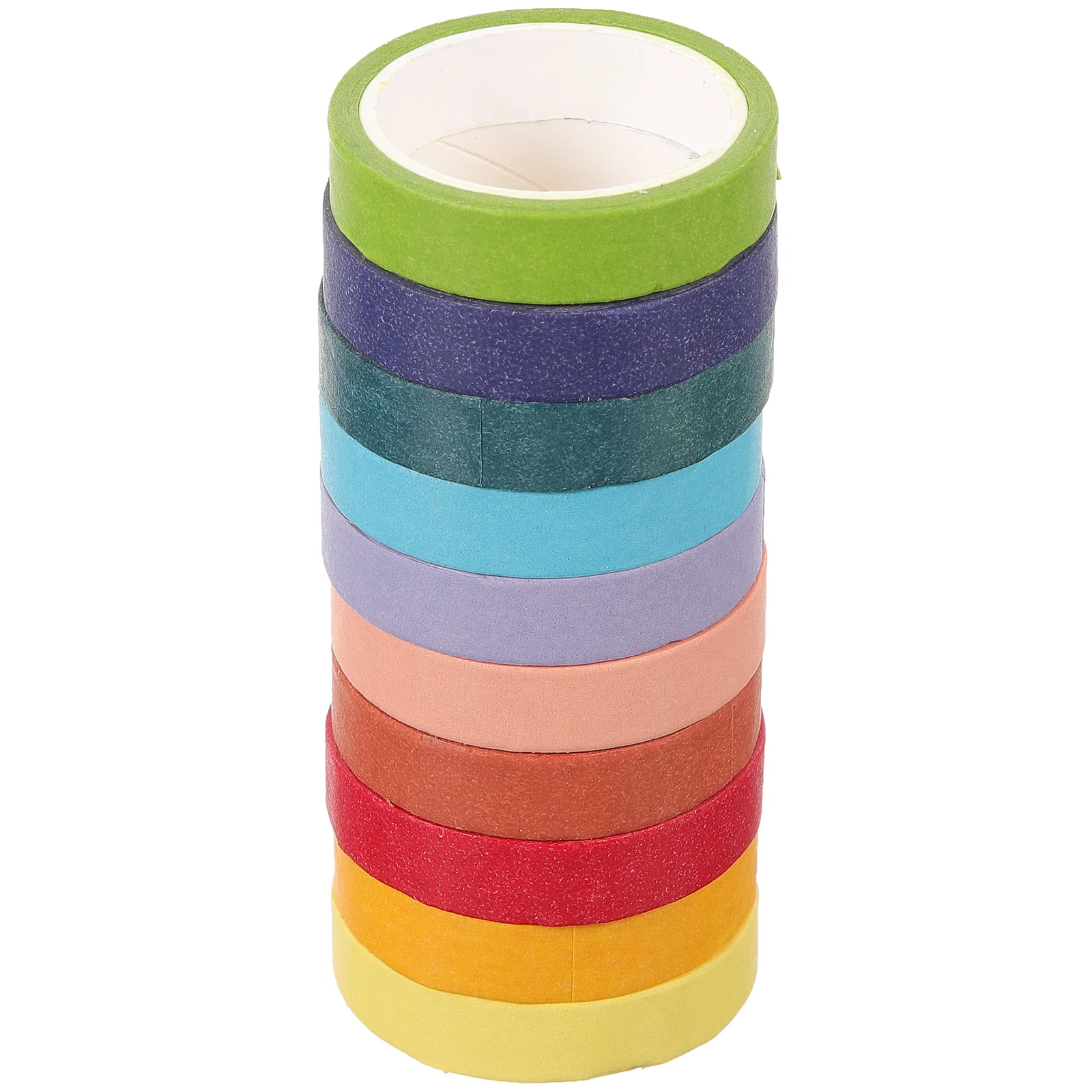 20 قطعة قوس قزح غسلها بلون شريطٌ لاصق DIY بها بنفسك سكرابوكينغ مذكرات مخطط ورق لاصق الزخرفية ملصقات للتسمية الحرفية #6