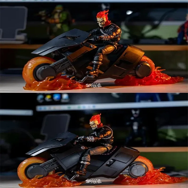 Legends 85th Anniversary Ghost Rider 6" Anime Figurine Action Figure Exclusive GK Collection Model Statue Customized Toys Gifts view 3