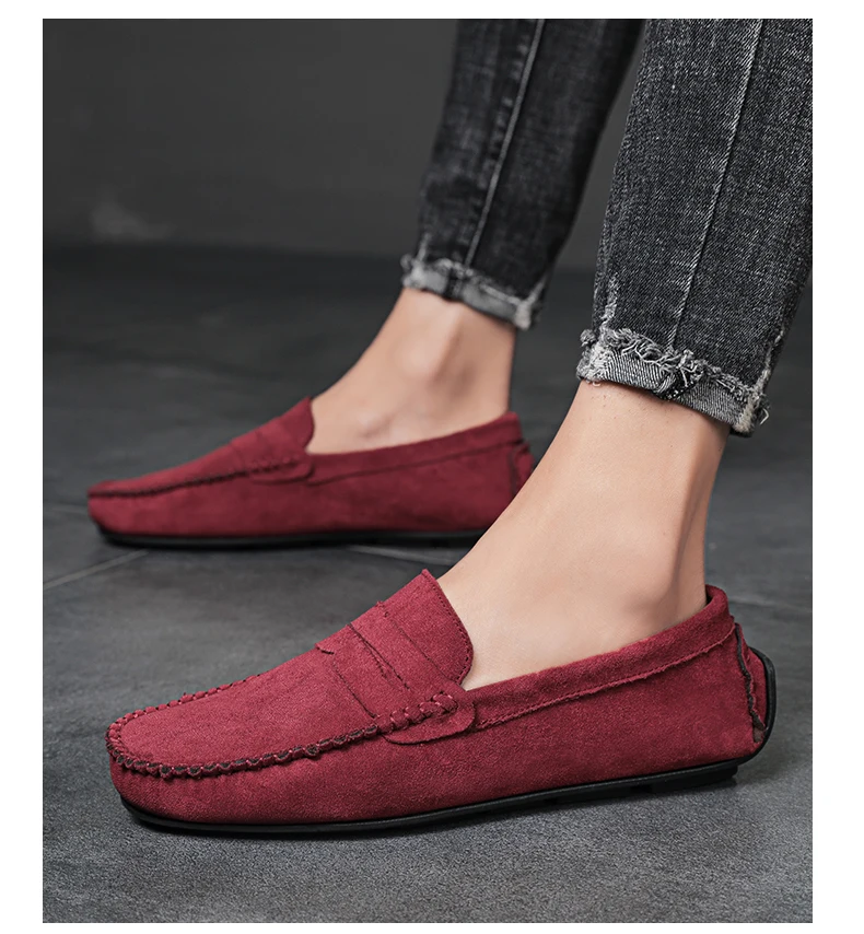 Männer Slipper Freizeit schuhe Boots schuhe Männer Turnschuhe neue Mode Fahr schuhe Walking Casual Loafers männliche Turnschuhe Schuhe – Detail 12