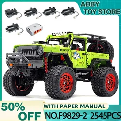 IM Master 9829-2 MOC Technical Off-Road Vehicle 2545pcs SUV Model Building Blocks Bricks Puzzle Toy Christmas Gifts For Kids