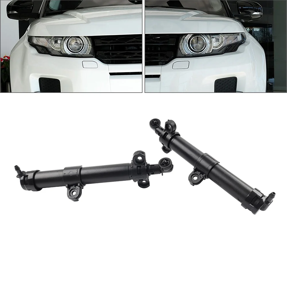

2PCS Car Headlight Washer Nozzle LR024211 LR024209 For Land Rover Range Rover Evoque 2012-2017