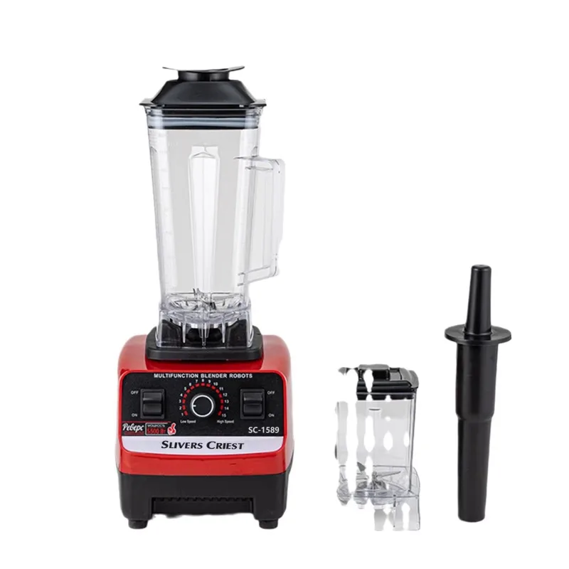 Heavy Duty Commercial Juice Fruit Blender 5500 Watt Silver Crown SC 1589 2-in-1 Fresh Juicer Smoothie Blender