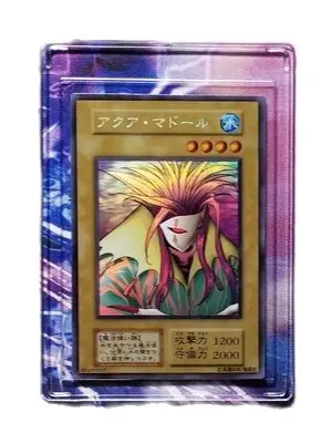 Yu Gi Oh first generation feelings version flash card DIY Aqua Madoor hobby collectibles game collection anime card