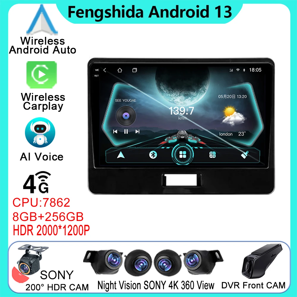 

Android 13 For Suzuki Wagon R 6 VI 2017 - 2021 Car Radio Stereo Multimedia Player GPS Navigation 5G Wifi BT No 2din DVD Screen