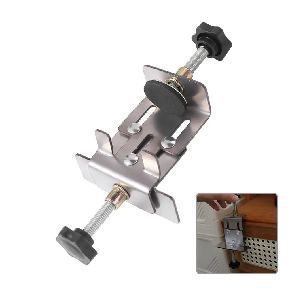 

Adjustable Cabinet Door Installation Positioner Stainless Steel Effort Cabinet Door Mounting Jig Thickened Convenient