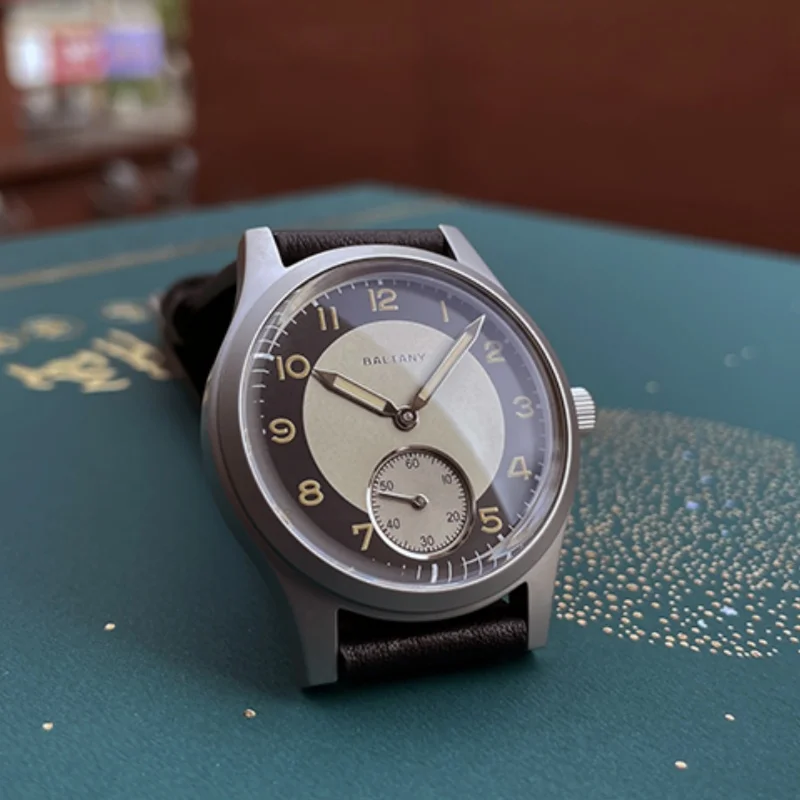 Baltany 2025 Neue Herren-Quarzuhr VD78 1960er Jahre, lässig, Retro, klassisch, beliebtes Kleid, Edelstahl, leuchtende Uhr für Herren
