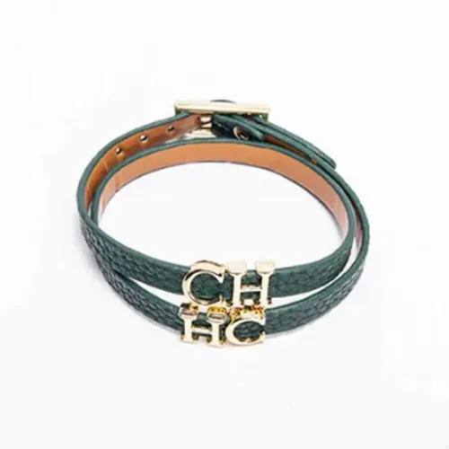 Imagen 2 del producto CH Accesorios de alta calidad Inglaterra pulsera de Metal para mujer pulsera clásica de moda para mujer pulsera de cuero diseño de alta calidad