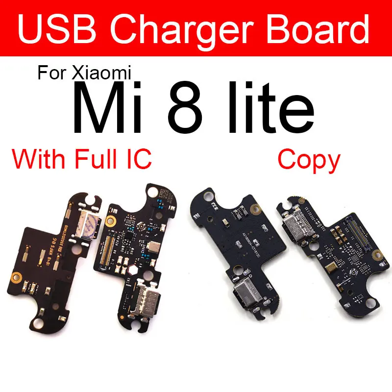 Usb Charging Jack Port Board For Xiaomi Mi 8 9 Pro 8 9 Lite 8 9 SE CC9 CC9E A3 Charger Plug Connector PCB Board Repair Parts