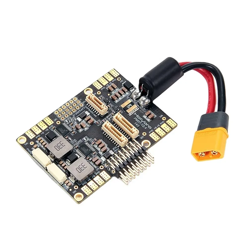 

Holybro PM07 Power Management PM Module W/ 5V UBEC 2 ~ 12S Lipo Output for Pixhawk 4 PX4 Flight Controller RC FPV Racing Drone