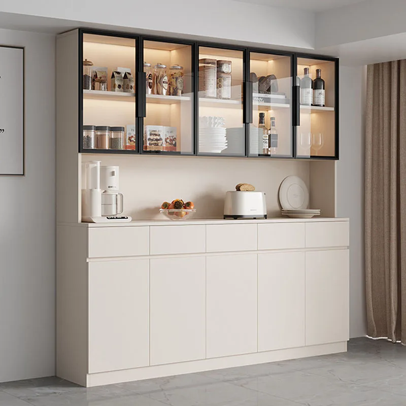 Designer Commercial Wine Cabinet Wood Modern Cocktai Luxury Restaurant Bar Cabinet Living Room Vitrina Drinking Bar Furniture