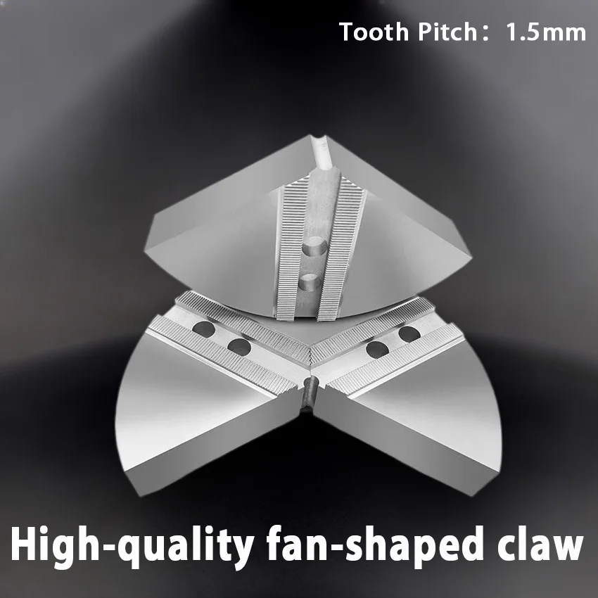5 Inch 6 Inch Round Pie Shape Soft Jaws Full Grip 45# 5