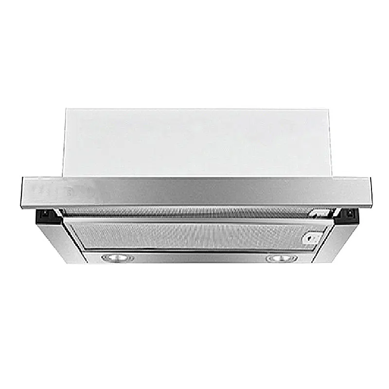 600mm Household Embedded Range Hood Pulling Type Small Stainless Steel Range Hood Hotel Kitchen Apartment Hood