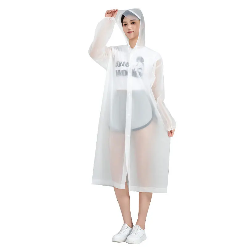 Adult Raincoat Non Disposable Thickened Outdoor Travel Climbing Waterproof Rain Gear Universal One Piece Raincoat