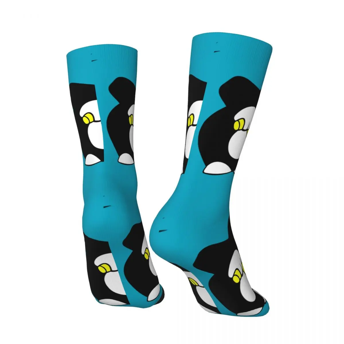 Hip Hop Vintage Mole Digging Crazy Men's Compression Socks Unisex Mole Digging Harajuku Seamless Printed Funny Crew Sock