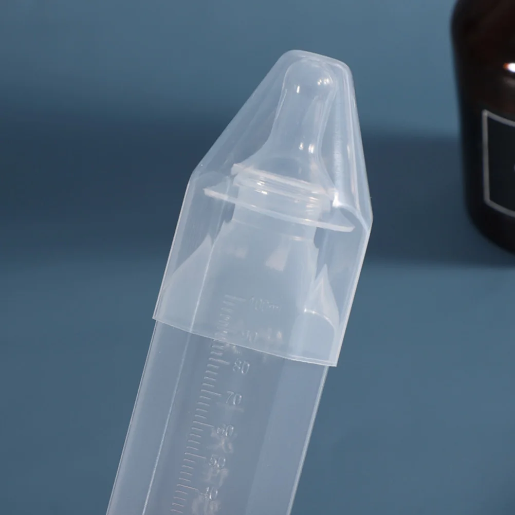 

5set Disposable Milk Bottles 100ml Standard Mouth for Newborn Baby Feeding Travel Size No Cleaning Needed Nursing Bottle
