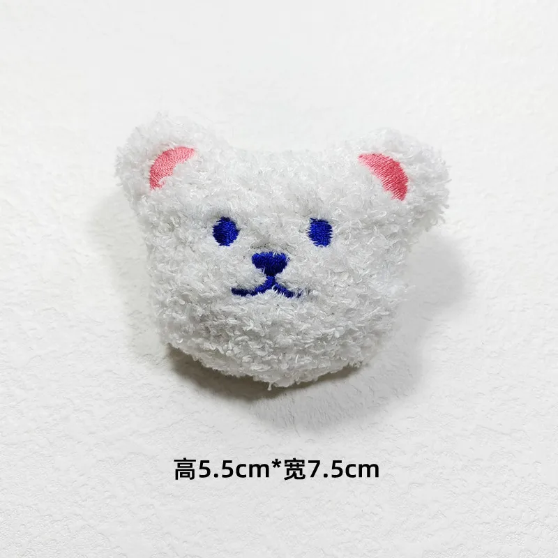 10Pcs   sweet bear  dolls   Applique for DIY Clothes Hat Headwear Patch Sewing Crafts Gloves Socks Decoration