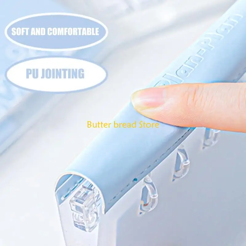 W89C Refill Able Detachable Binder Journal Smooth Writing with Recycled Materials