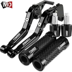 For yamaha TDM900 TDM 900 2014 2013 2012 2011 2010 2009 2008 2007 2006 2005 2004 Motorcycle Brake Clutch Levers Handlebar grips