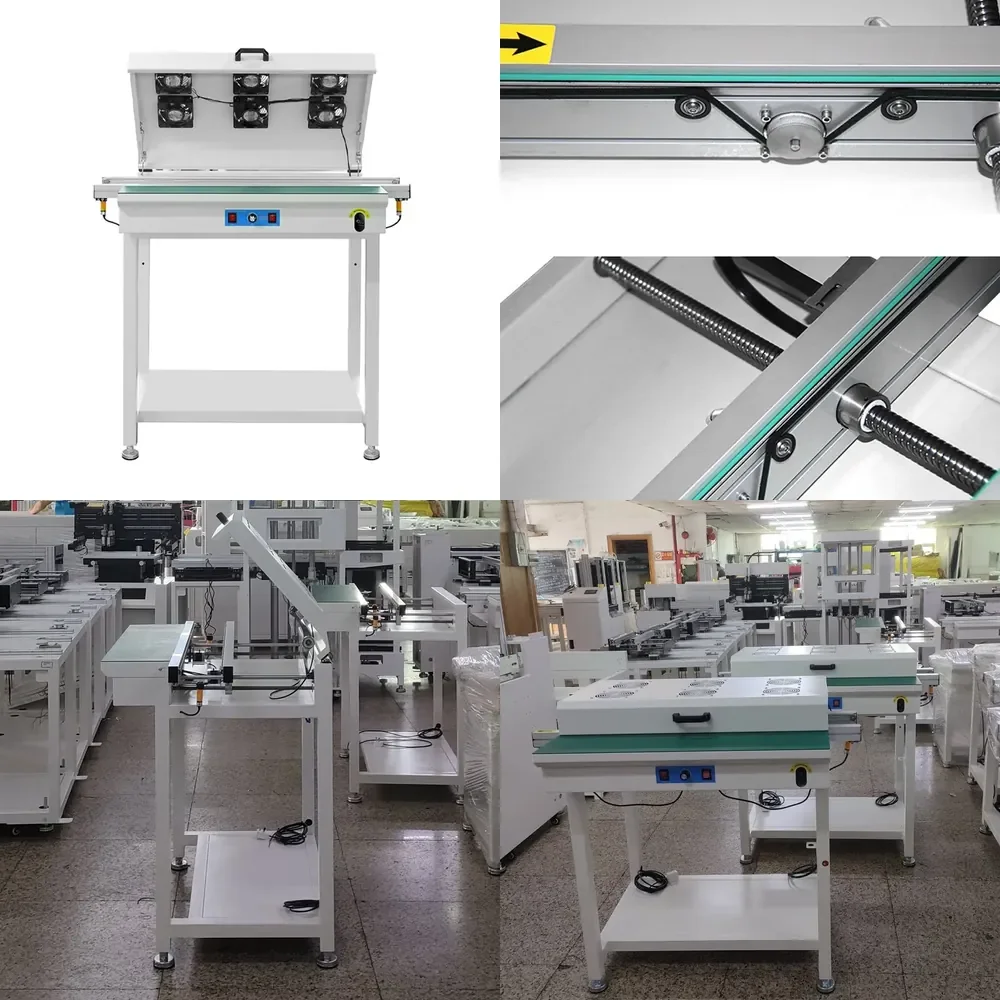 

Wear Resistant -Static, Stable PCB DIP Automatic SMT Conveyor with Cooling Fan for PCB Production Line