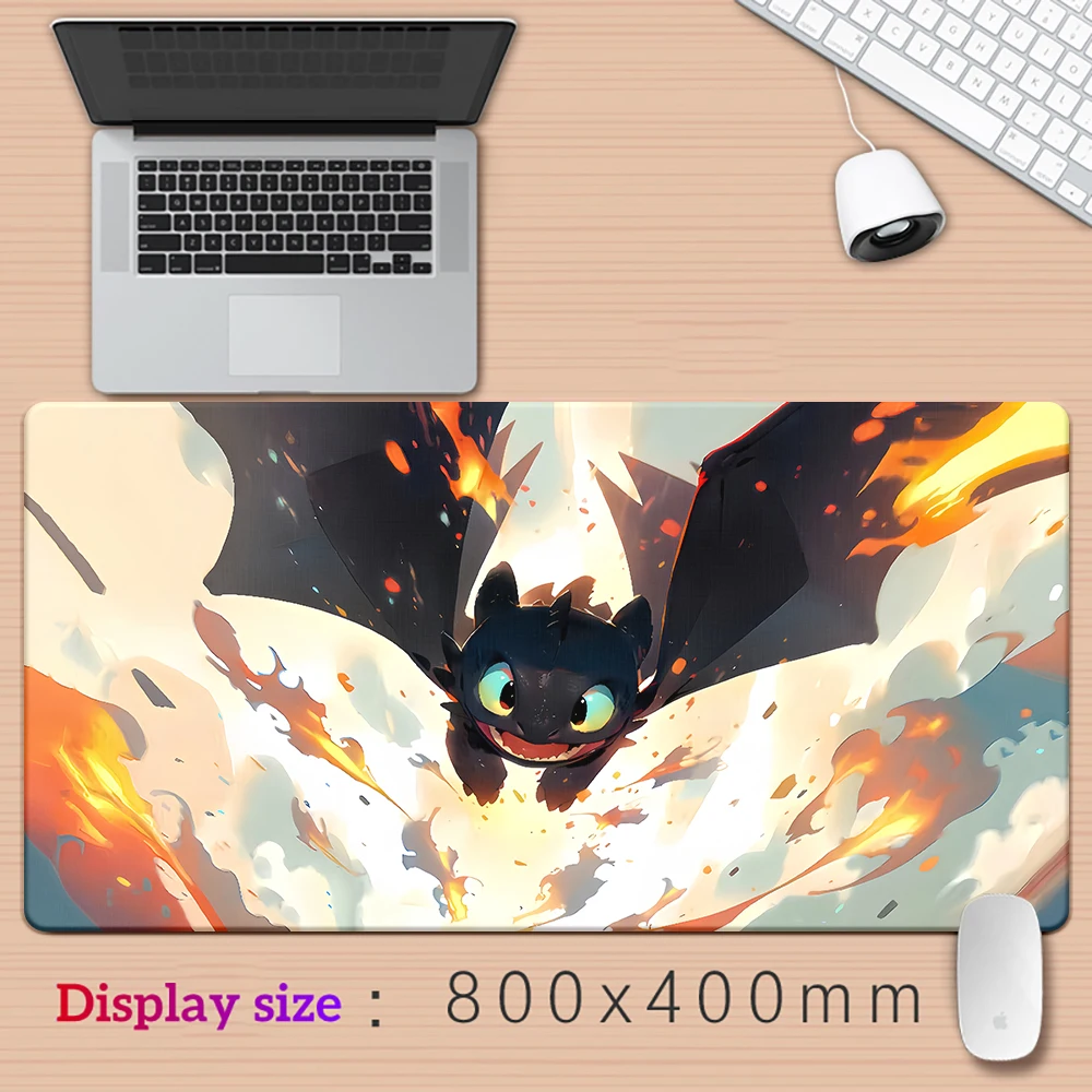 How to Train Your Dragon Large MousePad XXL,Mouse Pad Keyboard,Gaming Accessorie,Mouse Mats,Office,Computer Game Laptop Desk Mat