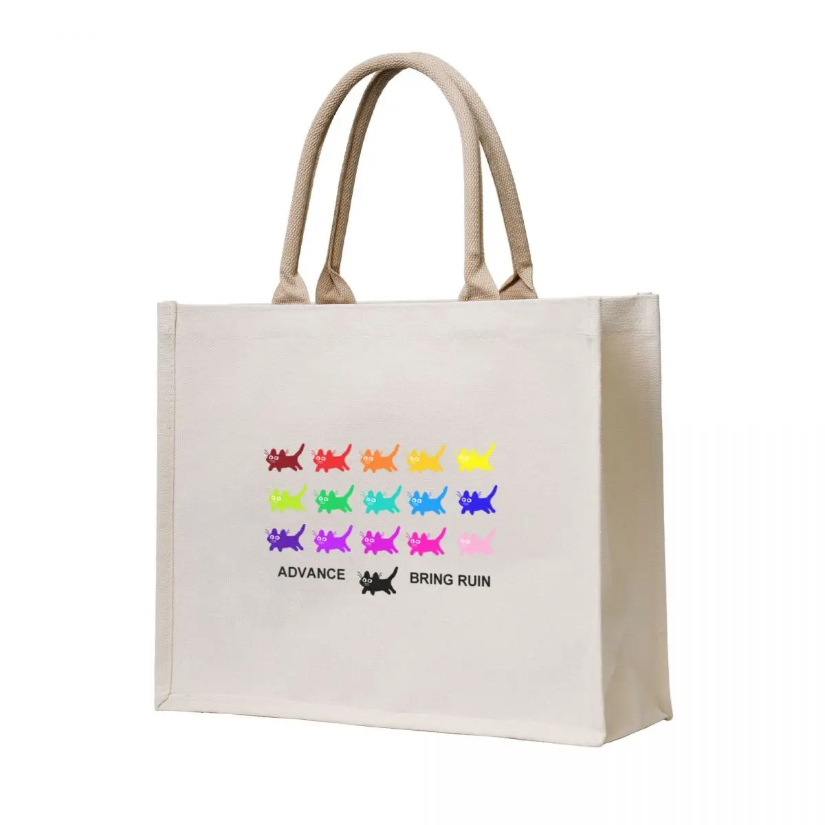 

ADVANCE. BRING RUIN Tote Bag Customizable tote bag Canvas shoulder bag tote woman