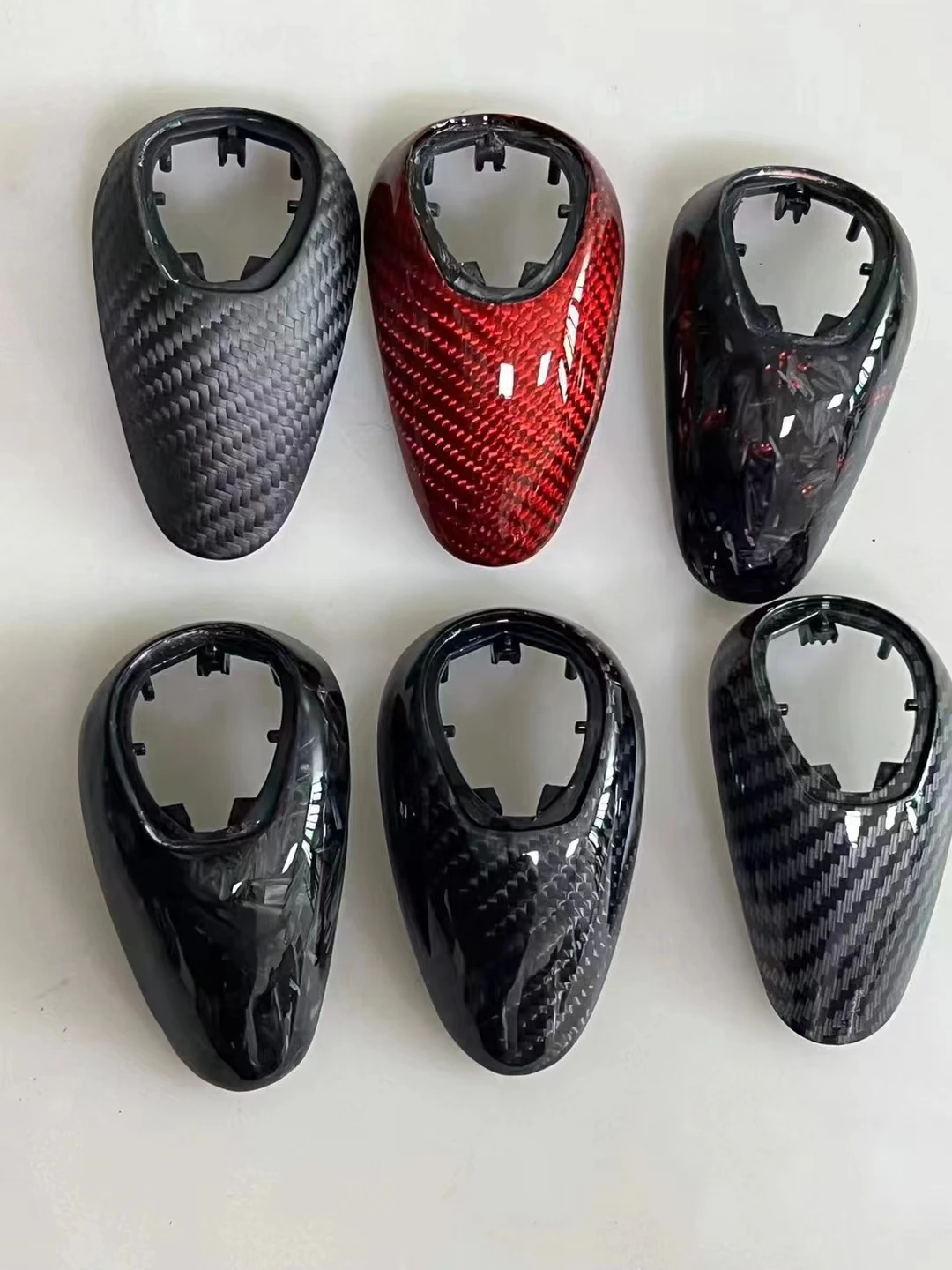 

Real Carbon Fiber Gear Shift Knob Cover Replacement M Performance F-Chassis For BMW F87 F80 F82 F83 F10 F12 F13 F06 M2 M3 M4 M5