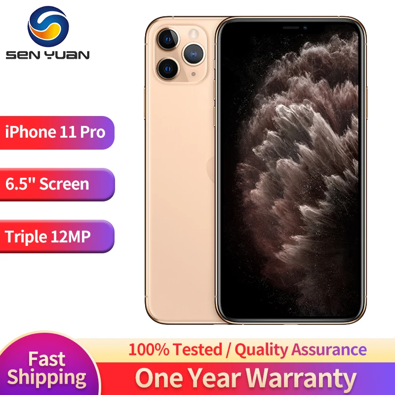 Apple iPhone 11 Pro 64GB/256GB Unlocked A13 Bionic Chip 5.8