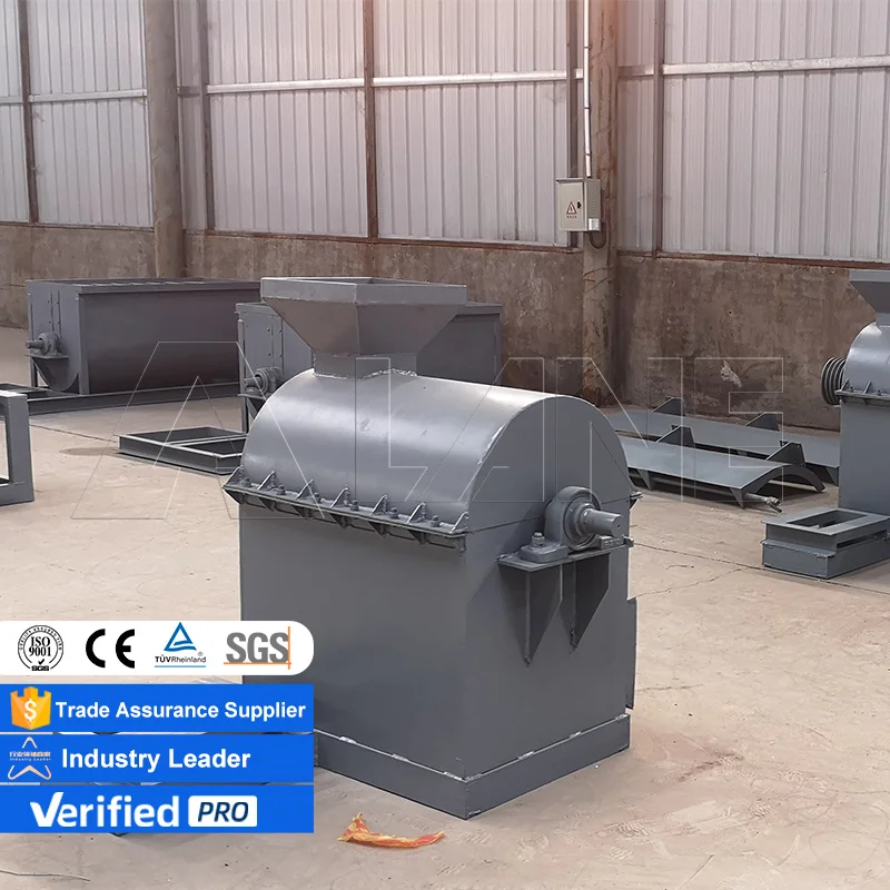 Dry And Wet Material Crusher Horizontal Type Shaft Crusher Compound Fertilizer Urea Organic Fertilizer Crusher