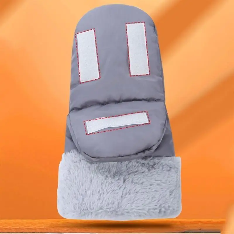 97BE Cochecito Guantes cálidos Silla Mantenga las manos calientes Disfrute paseos aire libre