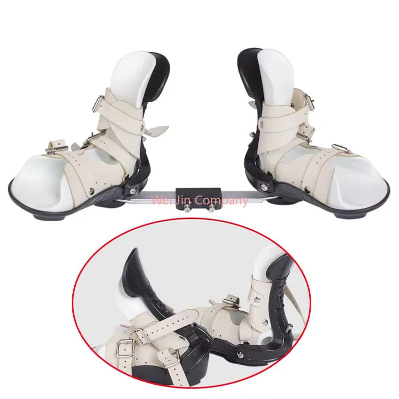 1Pair Adjustable Soft Dennis Brown Shoes-Kids Orthopedic Dennis Shoes-Horseshoe Foot Medical Rehabilitation Tool