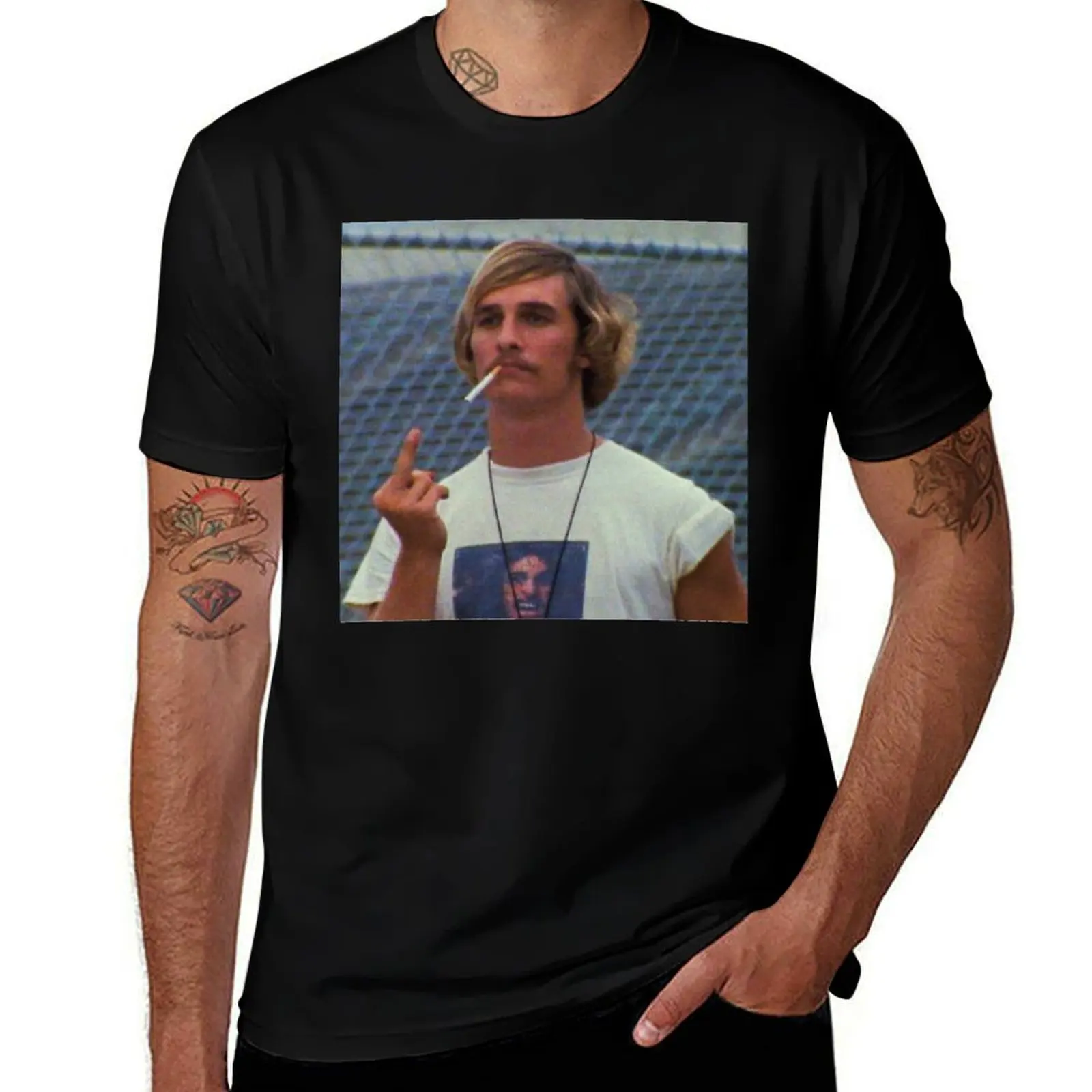 Wooderson Dazed and Confused T Shirt, wooderson, dazed, confused, richard, linklater, david, 70s, old, school, high, alr T-Shirt