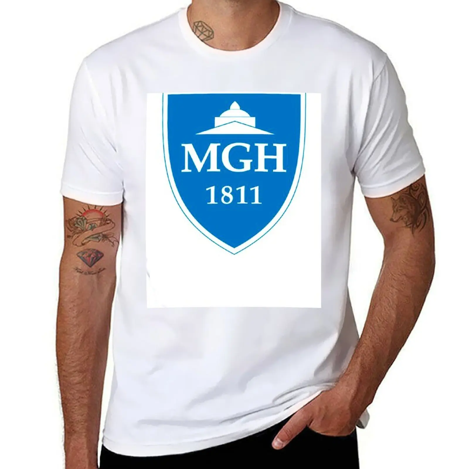 

Massachusetts General Hospitaly T-Shirt essential t shirt cotton t shirts man 100% T-Shirt