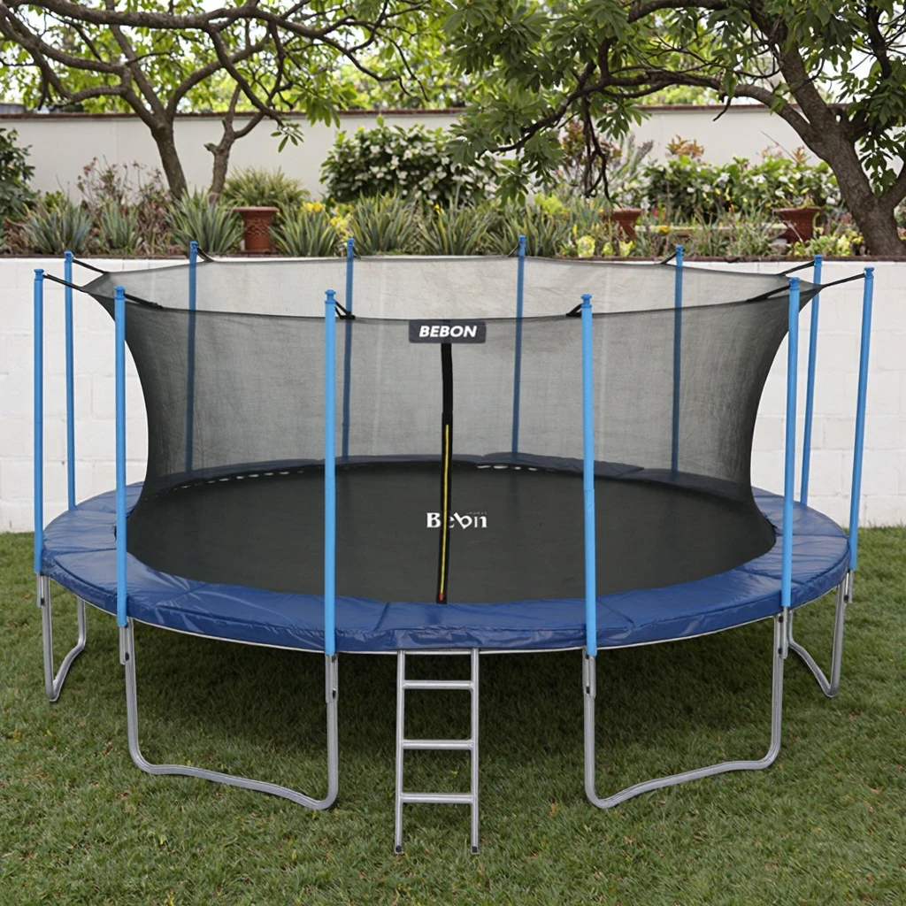 

Top-Selling Eco-Friendly Kids Garden Trampoline with Durable Steel Frame Soft Outdoor Unisex Trampoline