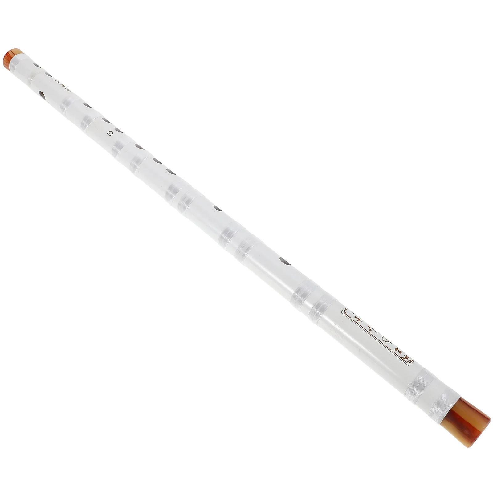 

Bamboo Flute White Professional Beginner Student Closed Hole Lightweight Wooden Chinese Flute Traditional Music Instrument