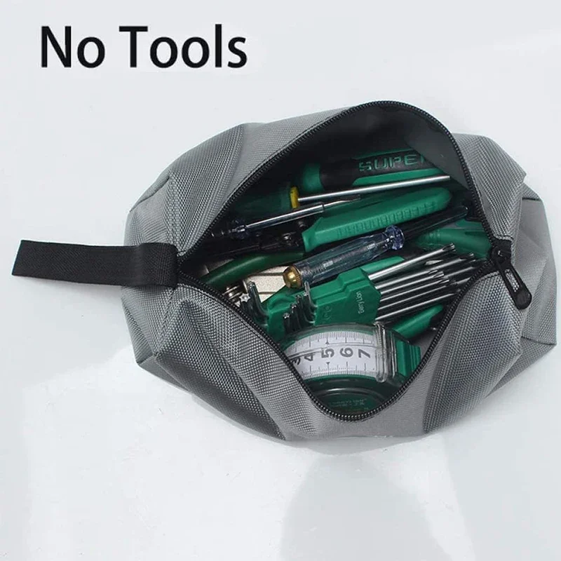 5PCS Mini Zipper Utility กระเป๋าเครื่องมือ,ดินสออเนกประสงค์, สามารถใส่เครื่องมือขนาดเล็กไขควงประแจแหนบเจาะบิต