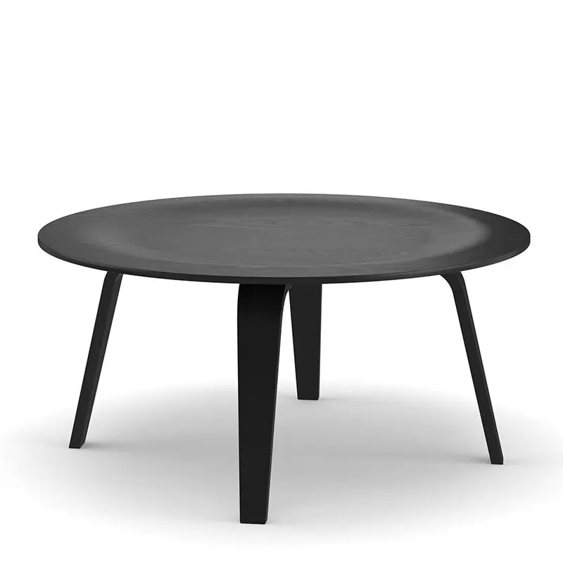 Hot Designer Round Coffee Table Small Apartment Solid Wood Round Tables Living Room Simplicity Personality Creativity Side Table